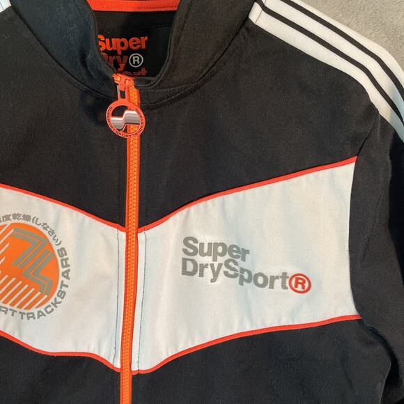 Superdry Sport Track Star Men's Jacket Size XL Team Track Full Zip Super Dry - Picture 3 of 8